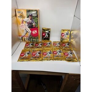 1997 Pinnacle Baseball 7 Sealed Pack 5 open Lot Box Card Holders MLB Vintage